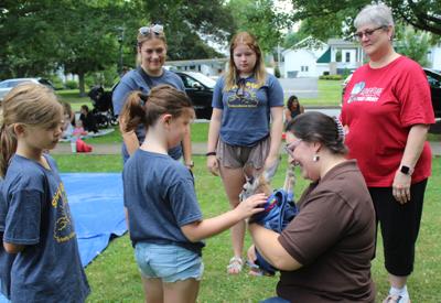 Baby kanga visit Green Free Library, draws crowd - The Bloomsburg ...